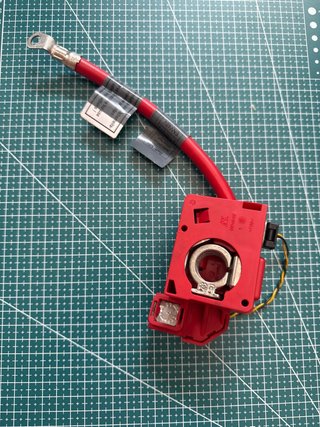 Cable Positivo Batería SBK con Piropatrón