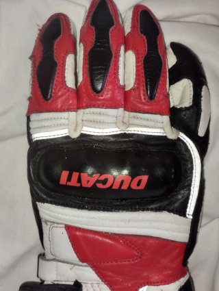 Guantes Ducati Piel Protección Talla M