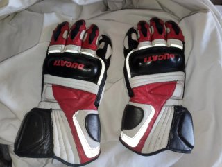 Guantes Ducati Piel Protección Talla M