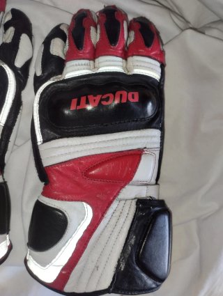 Guantes Ducati Piel Protección Talla M