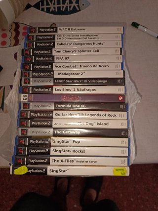 Lote 13 Juegos PlayStation 2 PS2