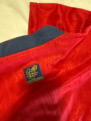Camiseta España Adidas mundial 1996 Retro