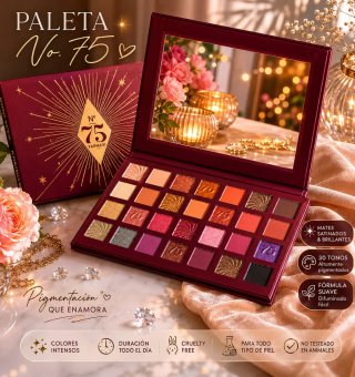 Tabla de maquillaje valorada en 75€