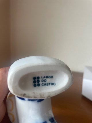 Figura de porcelana Sargadelos