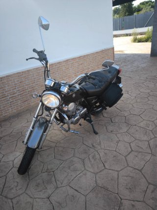 Yamaha Cruiser Negra/Gris Manual