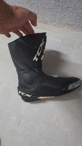 Botas Moto Textil Talla 45 Negras