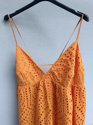 Abito H&M sangallo arancione taglia xl
