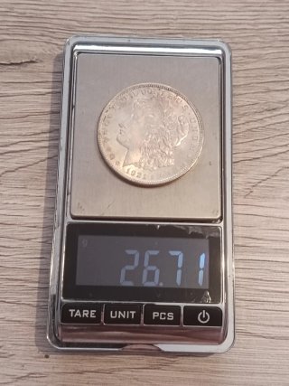 Morgan Dollar 1921 Plata