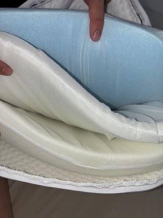 Almohada Emma Viscoelástica Ajustable Blanca 70cm