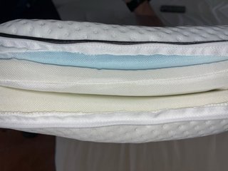 Almohada Emma Viscoelástica Ajustable Blanca 70cm