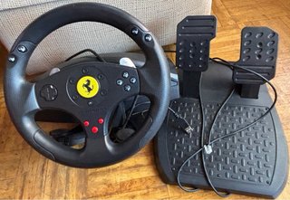 Volante + 3juegos Ferrari GT Experience PS3/PS2