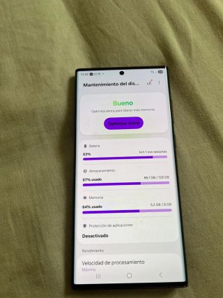 Samsung S22 Ultra Morado