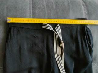 Pantalón largo Mango negro