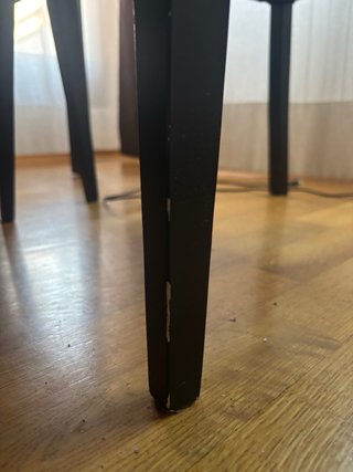 Sillas madera tapizadas marrones. Individual/lote