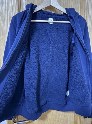 Sudadera GAP cremallera borrego interior Talla M