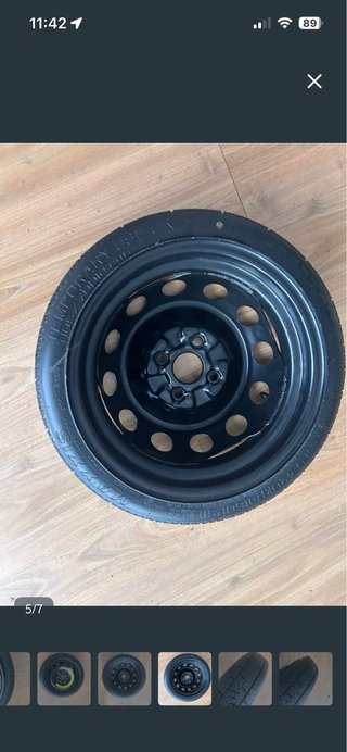 Rueda de repuesto T105/70 R14 85M