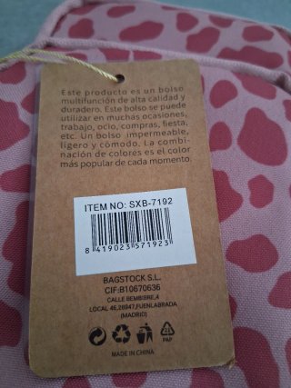 Portamóvil rosa estampado animal print