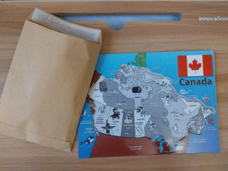 Puzzle Madera Mapa Canadá Melissa & Doug