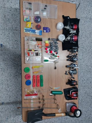 Equipo de pesca completo