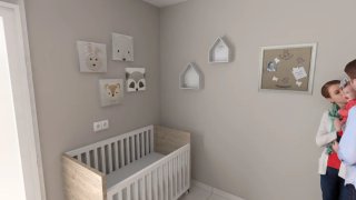 Decoración Infantil Pared Animales y Estrellas
