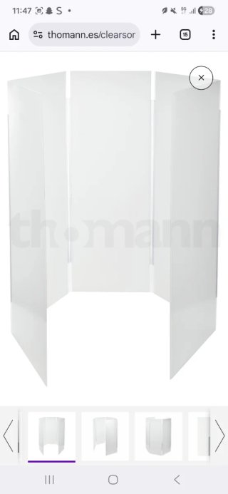 Clearsonic Lite 2466x5 Drum Shield