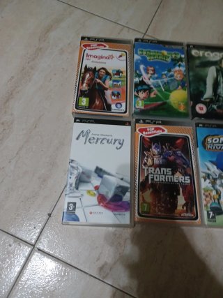 Cajas vacías PSP (Sony)