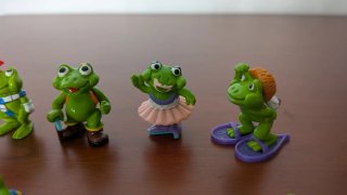 Ranoplas Kinder Figuras de Rana
