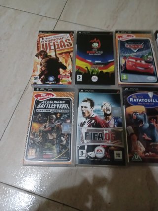 Cajas vacías PSP (Sony)