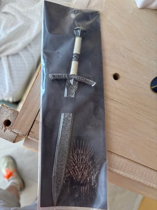 Abrecartas Espada Winter is Coming