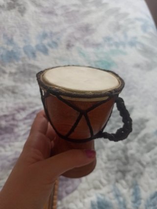 Güiro de calabaza artesanal de Bolivia