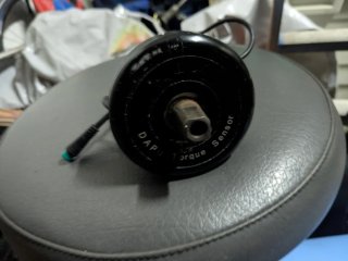 Sensor de par motor para bicicleta