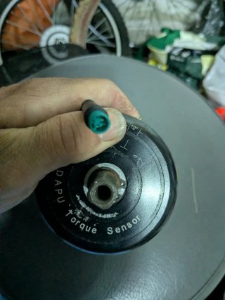 Sensor de par motor para bicicleta