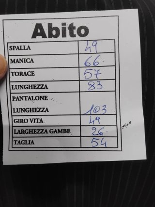 Fato Homem Bernardi 54 Suit Blazer e Calças 54