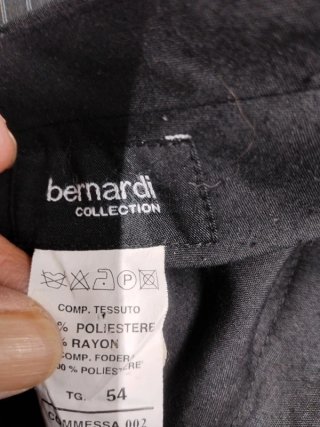 Fato Homem Bernardi 54 Suit Blazer e Calças 54