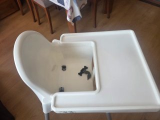 2 seggioloni IKEA Antilop con vassoio
