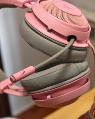 Auriculares Razer Kraken Kitty RGB Rosa
