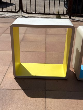 Estanterías Cubo Diseño Niños (4 uds)