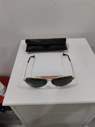 Ray-Ban Shooter Italianas Dorado/Verde
