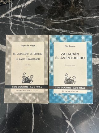 Libros clasicos. Colección Austral