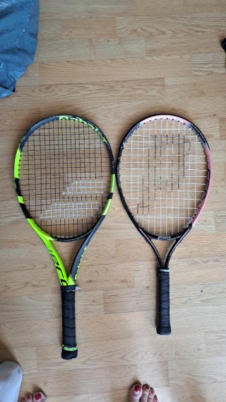 Raquetas Tenis Prince y Babolat