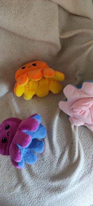 Peluches Pulpo Reversible 1x3€ 2x5€ 4x9€ educativo