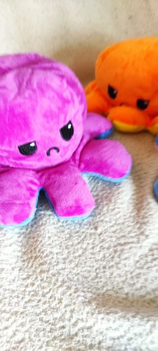 Peluches Pulpo Reversible 1x3€ 2x5€ 4x9€ educativo