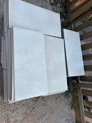 Baldosas lisas para exterior  60  largo 30 ancho