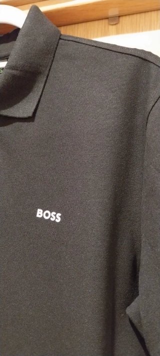Polo Hugo Boss Preto Tamanho M