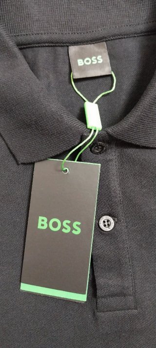 Polo Hugo Boss Preto Tamanho M