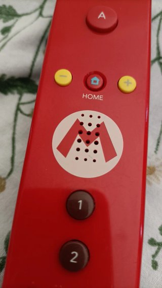 Mando Wii Motion Plus INSIDE Mario Bros Rojo