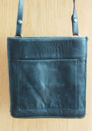 Borsa a tracolla Miu Miu nera