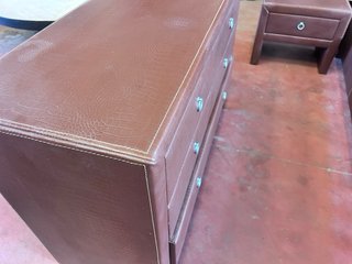 Dormitorio completo: cama, mesita y cómoda de 150