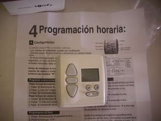 Programador persianas Somfy Chronis 1805040