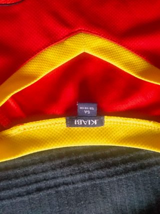 Camiseta España niño roja y amarilla